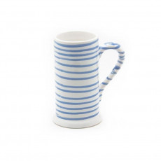 Gmundner Keramik Blaugeflammt 맥주잔 형태-A 작은 0.3 L / h: 14 cm