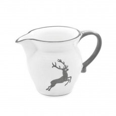 Gmundner Keramik Grauer Hirsch 밀크 피처 매끄러운 0.5 L / h : 10.8 cm