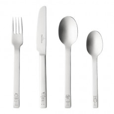 Villeroy & Boch One - 18/10 Edelstahl 어린이용 4조각 식기세트.