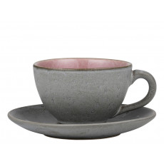 Bitz Gastro grey / light pink 0.22 L 컵과 소쿠리 2개 세트.