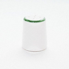 Gmundner Keramik Grüner Rand 소금통 매끄러운 h: 5 cm