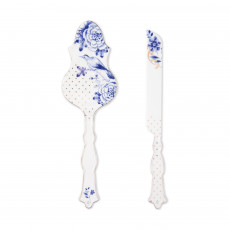 Pip Studio Royal White Tortenheber & Messer 2-tlg.
