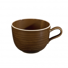 Seltmann Weiden Terra Erdbraun 우유 커피 상층컵 0.38 L