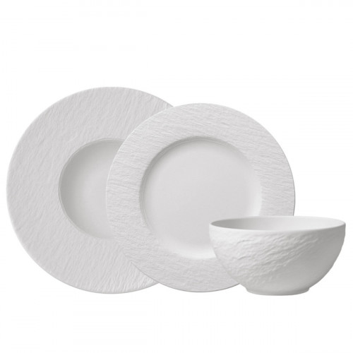 Villeroy & Boch Manufacture Rock blanc Startset 6-delig