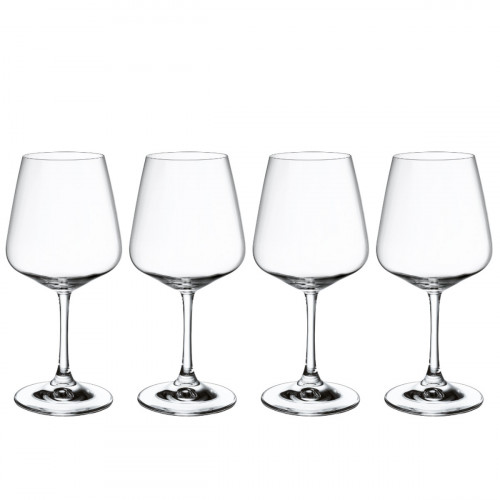 Villeroy & Boch Ovid Kristalglas Rode wijnglas set 4-delig. 0,59 L / h: 215 mm