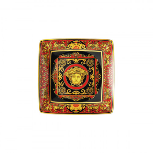Rosenthal meets Versace Ikarus Medusa Schaaltje quad. plat 12 cm