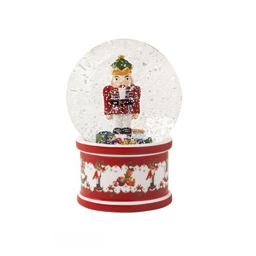 Villeroy & Boch Christmas Toys Grote sneeuwbol Notenkraker d: 13 cm / h: 17 cm