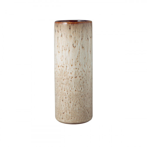 like. by Villeroy & Boch Lave Home Kleine Beige cilindervaas h: 20 cm