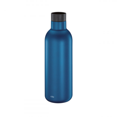 cilio DELUXE Isoliertrinkflasche blau matt 0,65 L