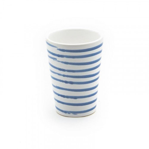 Gmundner Keramiek Blaugeflammt Drinkbeker 0,28 L / h: 11 cm