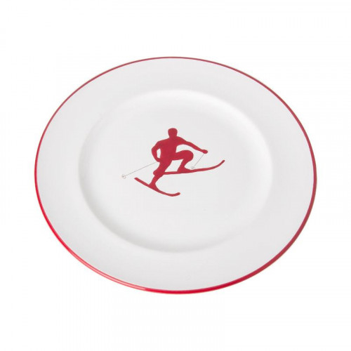 Gmundner Keramiek Toni Robijnrood Dessertbord Gourmet 22 cm