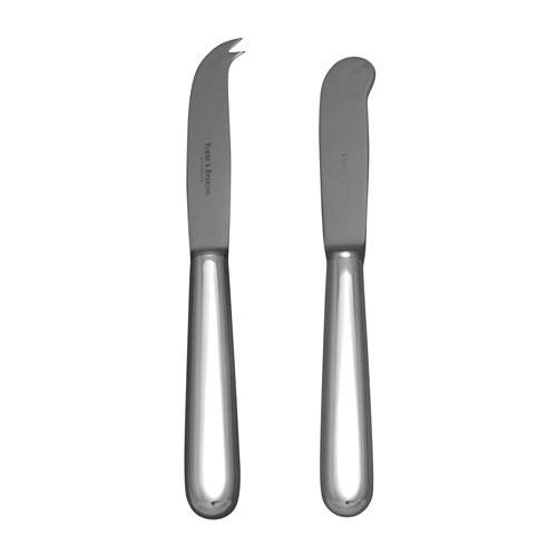 Robbe & Berking Dante Boter/kaasbestek met stalen lemmet 925 sterling zilver