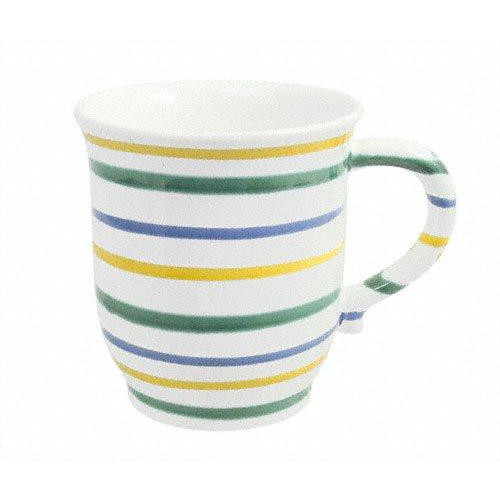 Gmundner Keramiek Buntgeflammt Schokomok / Chocolademok 0,3 L / h: 9,9 cm