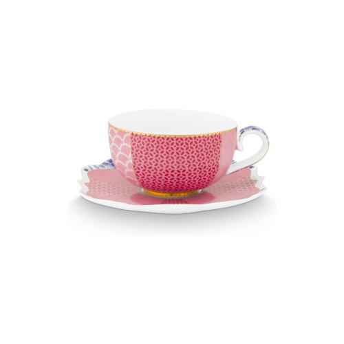 Pip Studio Royal Multi Espressotasse Pink 2-tlg. 0,12 L