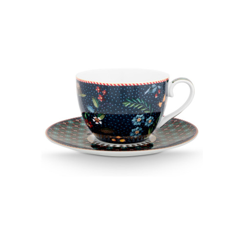 Pip Studio Berry Blues Capppuccino tasse 2-tlg.