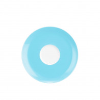 Seltmann Weiden Liberty Pure Colours Lagoon Blue Espressoschotel 12 cm