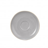 Seltmann Weiden Amina Zilvergrijs Goldrand Grote combi-schotel 16 cm