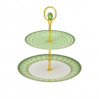 Swarovski x Rosenthal SIGNUM Fern 2-delige Etagere