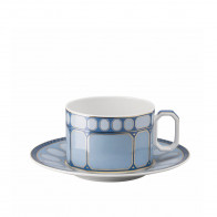 Swarovski x Rosenthal SIGNUM Azure Theekopje 2-delig 0,26 L