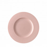Rosenthal Kumi Rose tone Broodbord met rand 17 cm