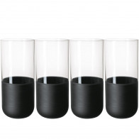 Villeroy & Boch Manufacture Rock Longdrinkglas Set 4-delig 300 ml