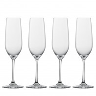 Schott Zwiesel Forte Champagneglas met mousseringspunt 0,22 L / set van 4