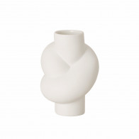 Rosenthal Miniaturvasen Vase Node weiß matt 10 cm