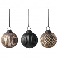 Villeroy & Boch Christmas Chic Kerstballen, set van 3
