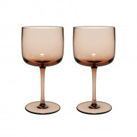 like. by Villeroy & Boch Like Glass Clay Like Clay Wijnkelk Set 2-delig 0,27 L
