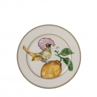 Swarovski x Rosenthal IDYLLIA Flycatcher Bord voor brood 18 cm