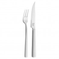 Zwilling Dinner Roestvast staal 18/10 Steak / pizza bestekset, 2-delig