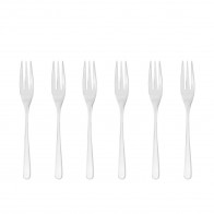 Sambonet Taste - Roestvast staal 18/10 Set van 6 taartvorkjes