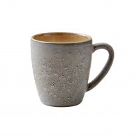 Bitz Gastro grey / cream Beker met handvat klein 0,19 L / h: 8 cm