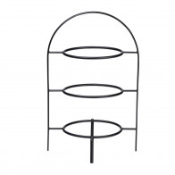 ASA SELECTION A Table Ligne Noire Etagère met drie niveaus voor dessertborden d: 21 cm / h: 36,5 cm