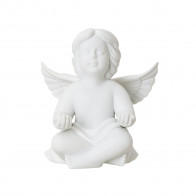 Rosenthal Engel Meditation mittel weiß matt 11 cm