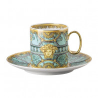 Rosenthal meets Versace La Scala del Palazzo - Verde Koffiekop 0,23 L 2-delig