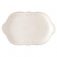 Rosenthal Sanssouci Elfenbein Goud Plaat 39 x 24,5 cm