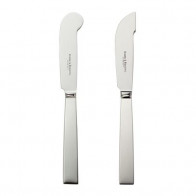 Robbe & Berking Riva 925 Botermes en kaasmes met stalen lemmet 925 sterling zilver