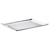 Sambonet Linea Q Edelstahl 18/10 Tablett 43x28 cm