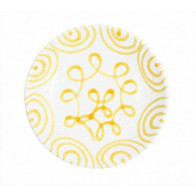 Gmundner Keramiek Gelbgeflammt Soepbord Cup d: 20 cm / h: 4,4 cm