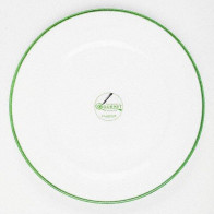 Gmundner Keramiek Grüner Rand Gourmet dinerbord d: 27 cm / h: 2 cm