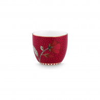 Pip Studio Blooming Tales Dark Red eierdopje 5 cm