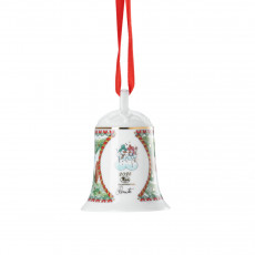 Wempe & Wempe | Hutschenreuther kerstbal 6 cm jaar 2000 'Kinderpost' ontwerp Ole Winther Wempe & Wempe | Hutschenreuther kerstbal 6 cm jaar 2000 'Kinderpost' ontwerp Ole Winther
