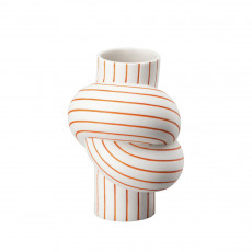 Rosenthal Miniaturvasen Vase Node Stripes Mango 12 cm
