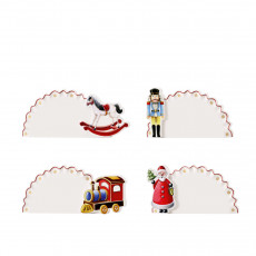 Villeroy & Boch Toy's Delight Tafelkaartjes set van 4