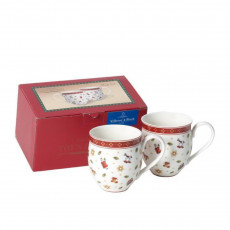 Villeroy & Boch Toy's Delight Mok met oor - Verspreid motief Toys Set van 2