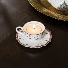 Villeroy & Boch Toy's Delight Decoration Theelichthouder koffiekop - met theelicht 9,8x9,8x4 cm