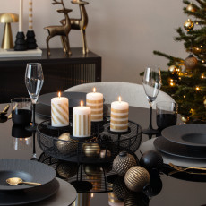 Villeroy & Boch Christmas Chic Stompkaars wit/goud 4-delig