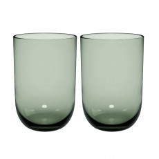 like. by Villeroy & Boch Like Glass Sage Like Sage Longdrinkglas Set 2 stuks 0,38 L