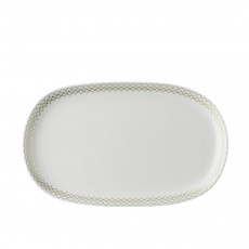 Rosenthal Jade Glam Melk/Suiker Dienblad 25x15 cm